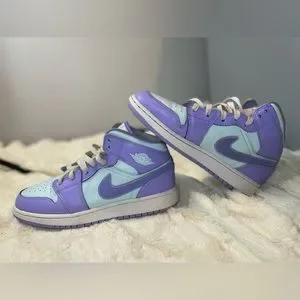 air jordan 1 mid purple pulse arctic punch